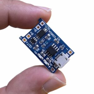 TP4056 Micro USB Korumalı Lipo 18650 Pil Şarj Devresi