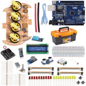 Takım/Alet Çantalı Arduino Temel Robotik Seti 21 Parça 104 Adet